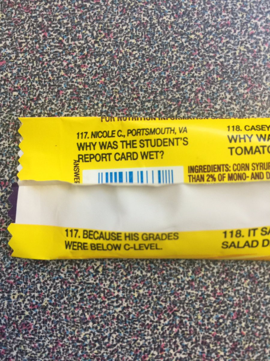 Laffy Taffy jokes - #Bhsfacultymeet