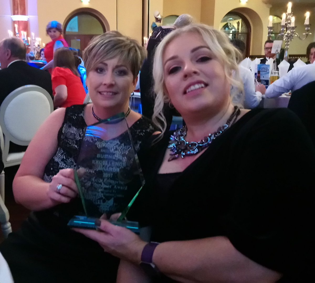 SntBCreditUnion's tweet photo. We won Social Enterprise of the Year #BBEA2017 @BmenaChamber https://t.co/ANBiYGeOBa