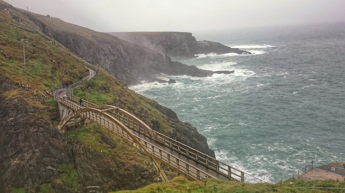 Misty Mizen Head 🌫 #MizenHead #Cork #WildAtlanticWay #Ireland #ExploringIreland