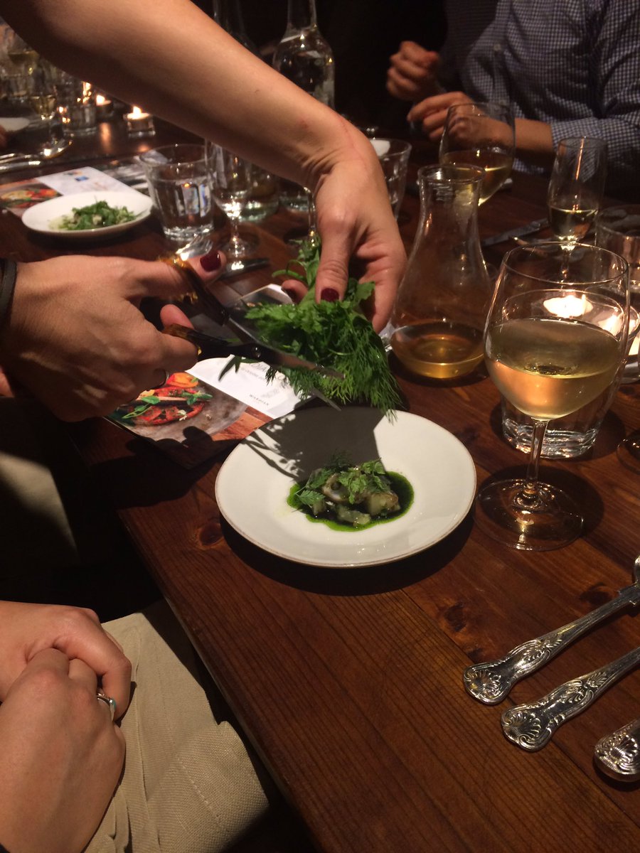dockerz77's tweet photo. It's an exciting start to a great evening with rooftop grown herbs and a bit of tableside magic @LRF2017 #LRF17 #RobinGillatWardianLondon https://t.co/J7cZ74yFCv
