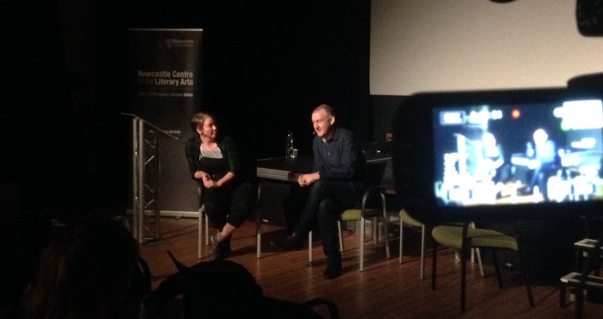 Lots of interesting q's from the audience for @katesweeney & @AlastairCook #Filmpoem