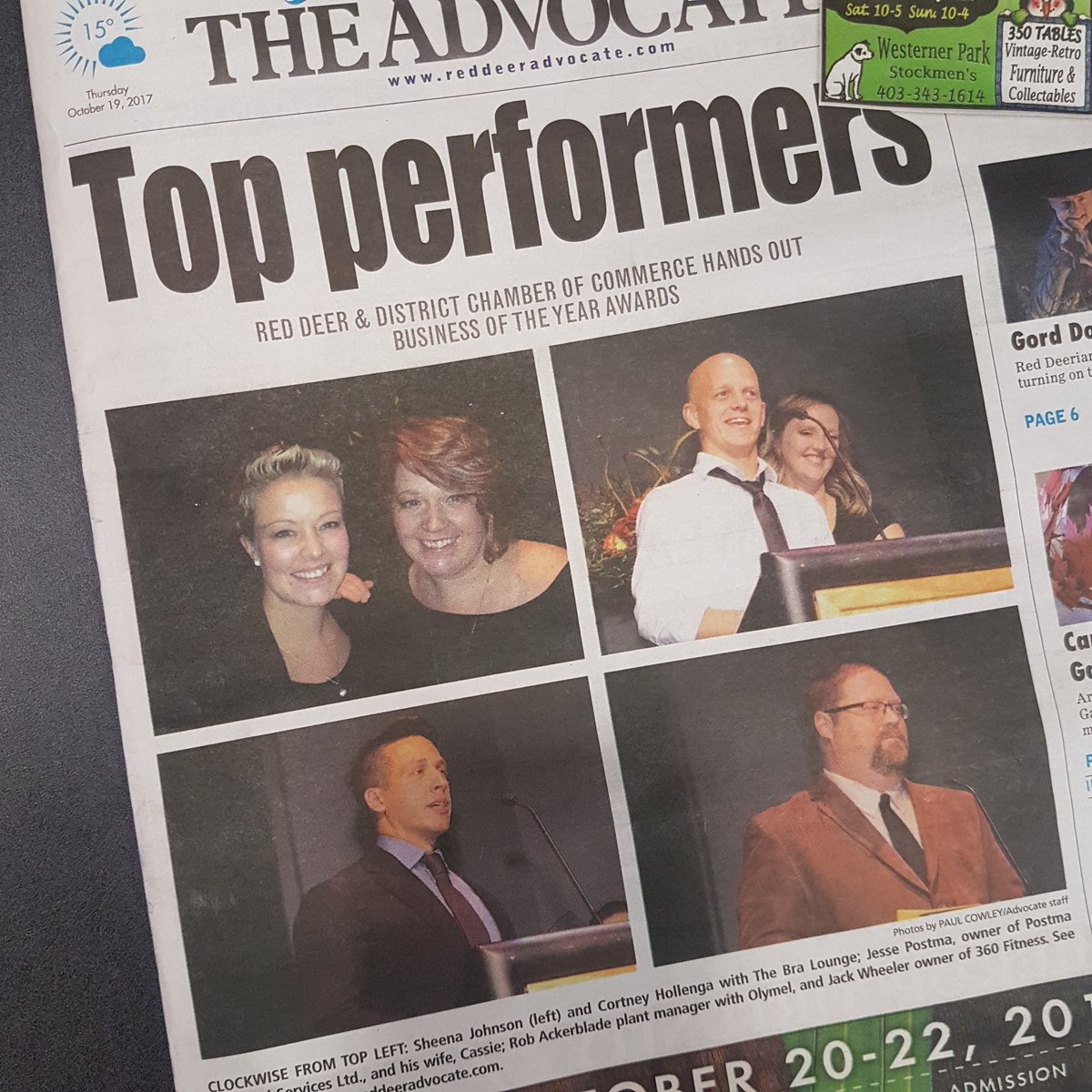 RedDeerChamber's tweet photo. We might be tired but are overwhelmed with all the excitement from last night's #BOYA2017! https://t.co/zaBxOMsPaP