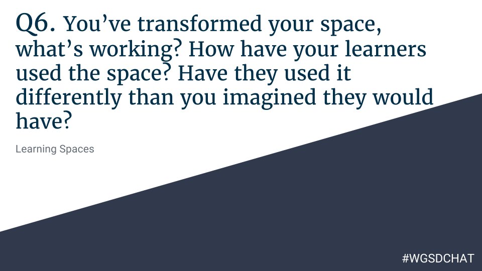 WGSDCHAT's tweet photo. Q6 #wgsdchat https://t.co/zapPFa9Eo5