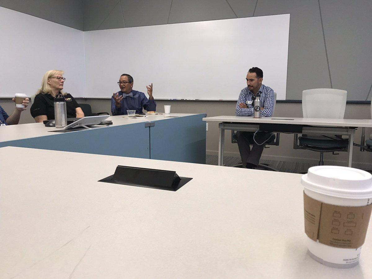 Lisa_A_Carrillo's tweet photo. Than you Fluor!  Amazing things going on in our backyard. Thanks for an engaging morning. #STEMworkforce_ OC @STEMInitiative #OCecosySTEM https://t.co/dRcapOPTvg