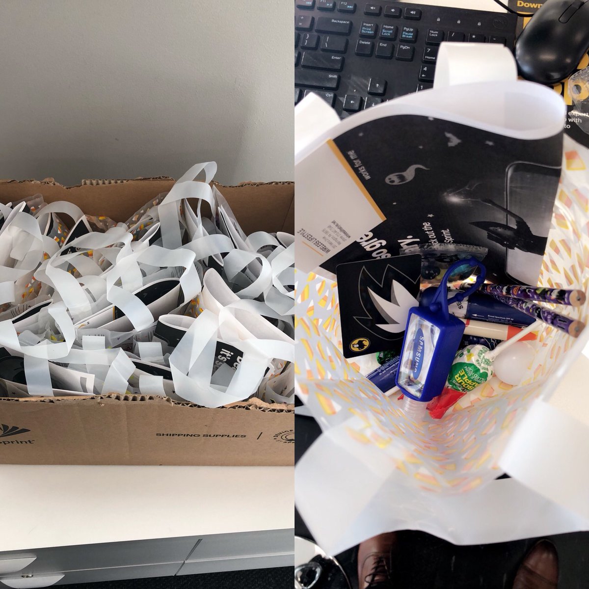FalconPHL's tweet photo. Like Brian Said Preparation ! WRT Sending Out Over 50+ Goody Bags to local businesses #JustForYouEvent #PHL @TyMehra @wl_byoung https://t.co/MJGqXGGIyy