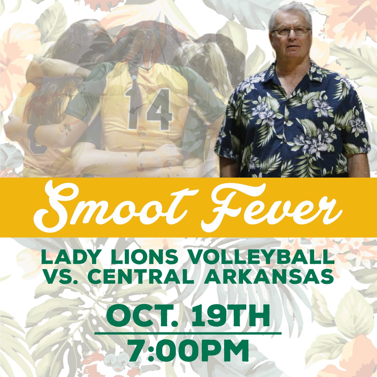 TheRoarSLU's tweet photo. #SmootFever is tonight at the UC! #LionUp https://t.co/TIbnUYuYPf