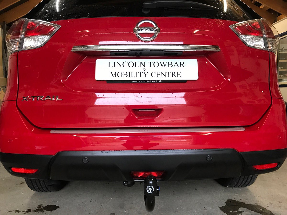 lincolntowbar's tweet photo. .@TowTrustTowbars Detachable towbar fitted with a 13pin VSK to a #Nissan #XTrail #lincsconnect .@NTTA_UK #QualitySecured https://t.co/GWt48QaeEi