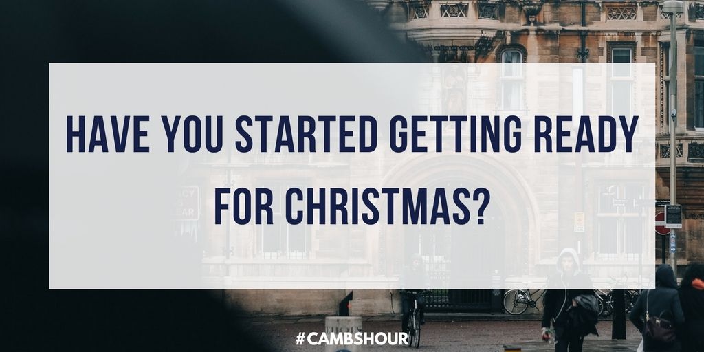 Have you and your business started getting ready for #christmas?! | #cambshour