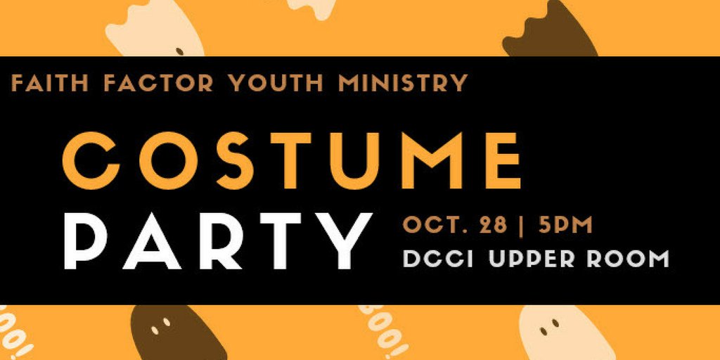 dcci_whittier's tweet photo. FFYM Costume Party &amp; Potluck on 10.28.17 @ 5pm -DCCI. Join us! It's a great way to get to know each other &amp; to bring and meet new friends! https://t.co/ArJGW1PpIt