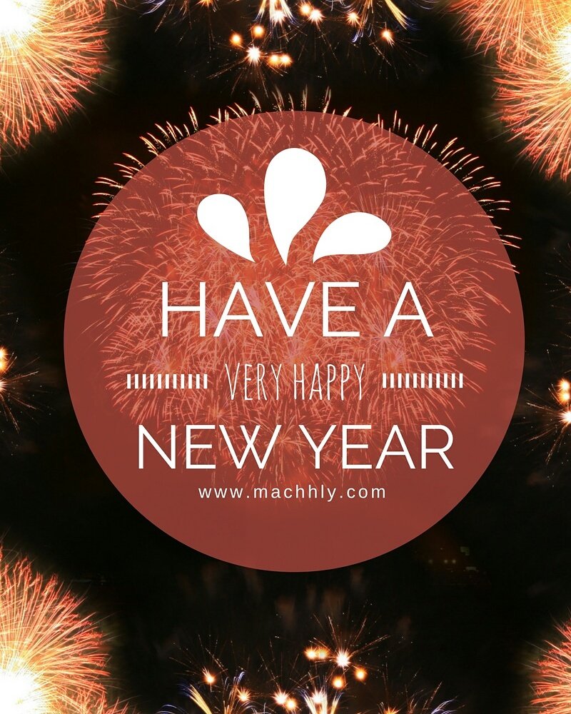 Machhly's tweet photo. May each day of the #Newyear bring you #Luck, #Joy, #Happiness and  #Prosperity.Wishing you and your family a very happy New year. @Machhly https://t.co/V0sHZ9uiuR