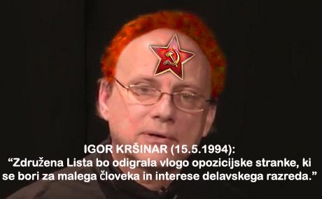 PortalPolitikis's tweet photo. Tudi Krš-inar iz #UdboReporter navija za drugi krog. #KučanovSpin https://t.co/2zg4e7SIKu