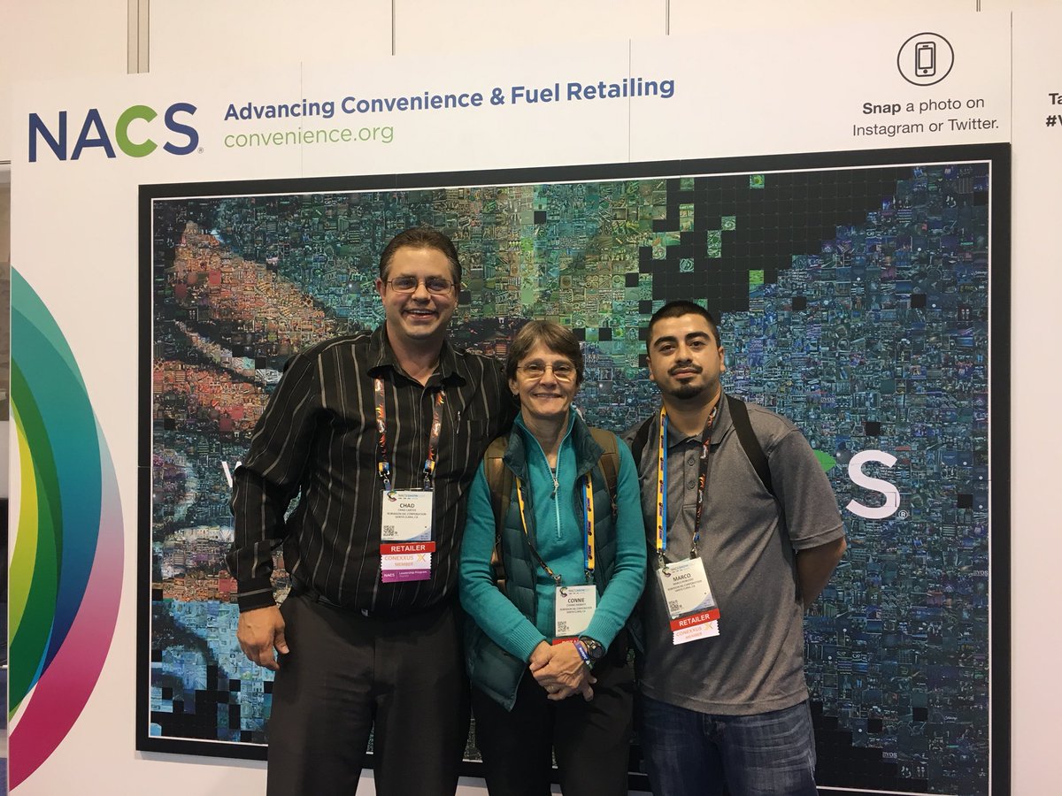NidiaSamRey's tweet photo. #WeAreConvenience #NACSShow  Hanging in HQ https://t.co/IShOKry5sp