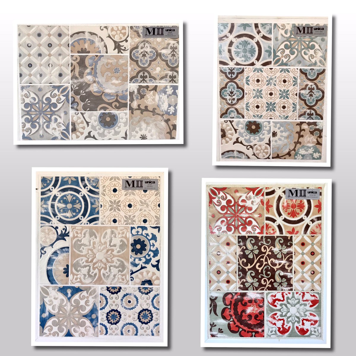 M2Distributors's tweet image. Which one of these #Unica displays is YOUR favorite? Let us know ‼️ #MIIDistributors #FineItalianSurfacingForTheAmericanHome