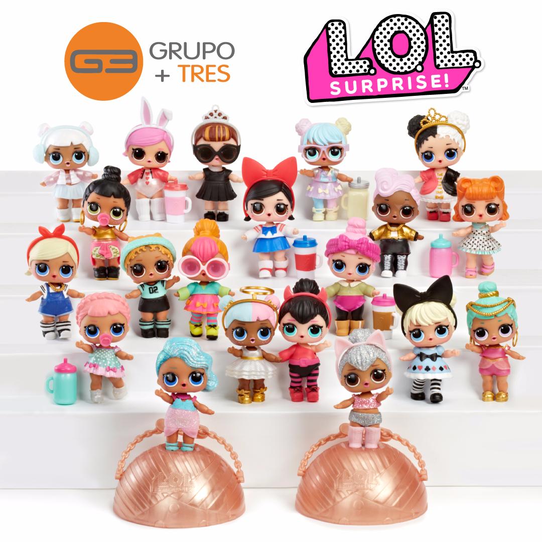 grupomastres's tweet photo. Muy pronto LOL SURPRISES en @Grupomastres Sorpresas capa por capa hasta llegar a la más bella muñeca. ¿Que sorpresa llevarás? #lolsurprise https://t.co/u6iTqVZROe