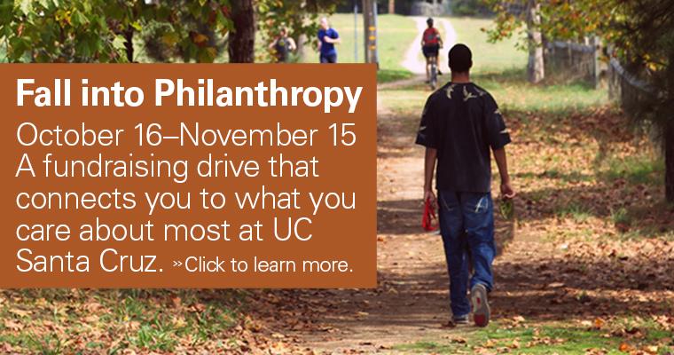 UCSCArboretum's tweet photo. Fall into Philanthropy is UCSC's month-long giving drive for compelling campus projects - https://t.co/qcE8vst5W6 https://t.co/ZFTHSkUFoo