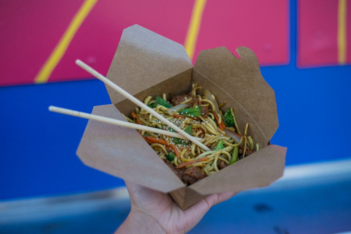 Get your noods at Sound Bites today. 😳 Teriyaki noodles that is... We're open 6pm-11pm tonight.