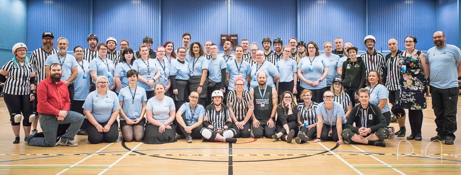 Massive thanks to everyone who made Cymru Clash happen. Crew, refs, nso’s, announcers, photographers #cymruclash #mrda2017 #swsrollerderby