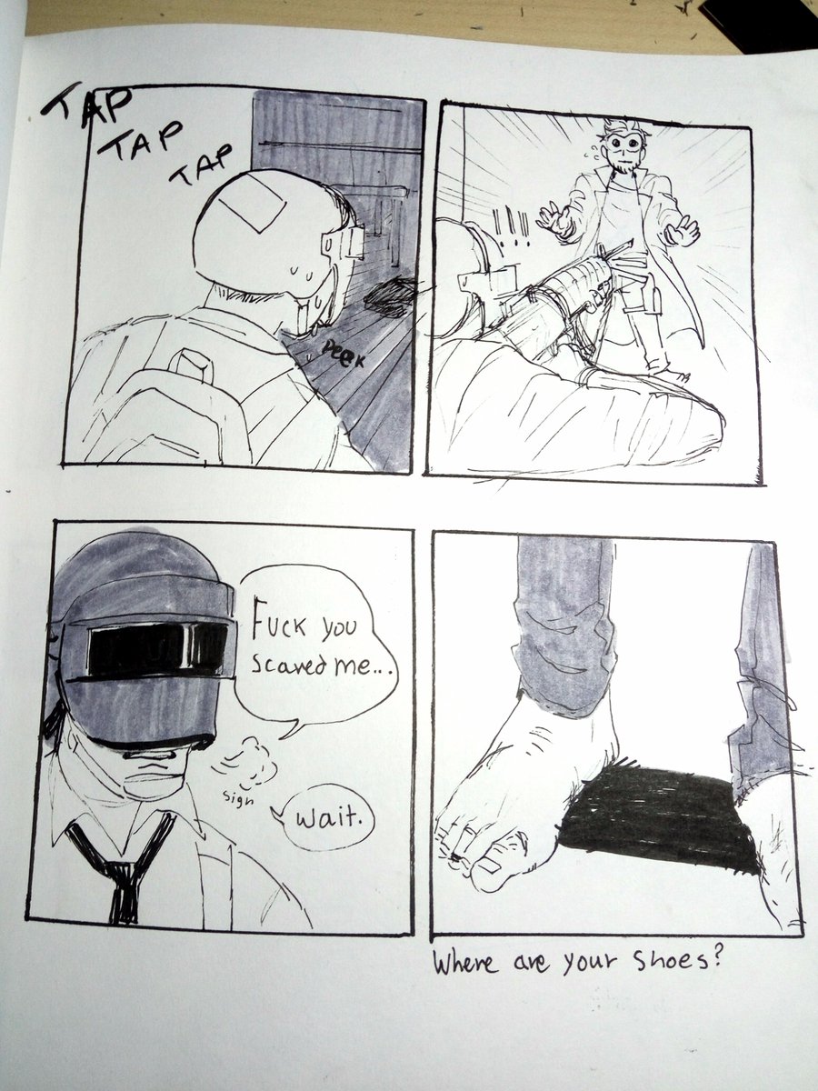 a few inkotbers ! i love pubg and my friends give me the stupidest tips that actually turn out good #inkotber #pubg i hope its readable 