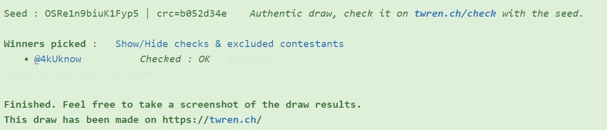 gamdom's tweet image. Congratulations, @4kUknow.

You won the 25k Coin giveaway.

Please check your Twitter DM.