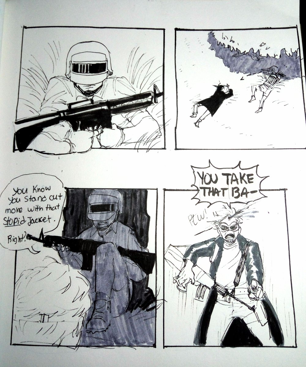 a few inkotbers ! i love pubg and my friends give me the stupidest tips that actually turn out good #inkotber #pubg i hope its readable 