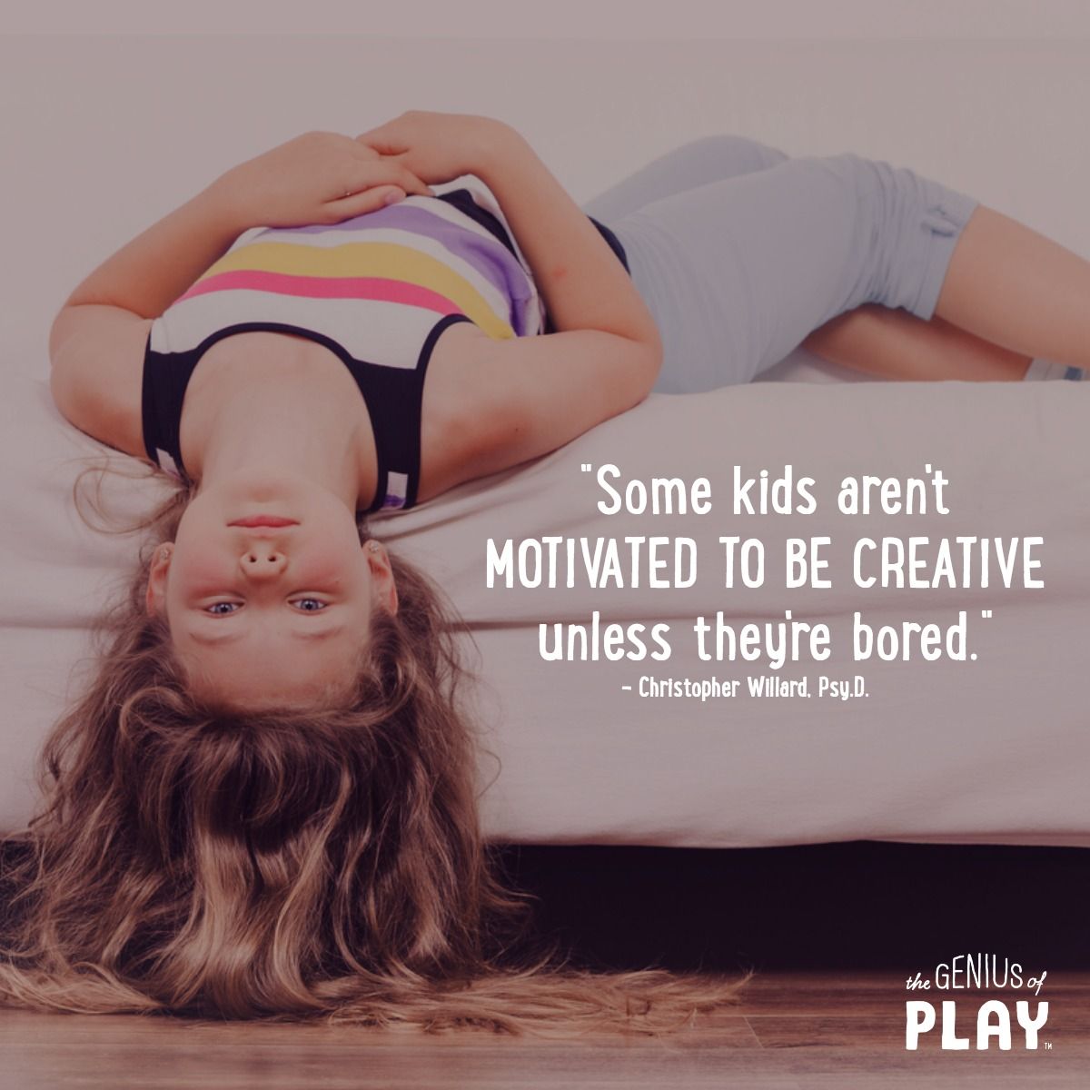 2 words that will boost your kids creativity: #GoPlay! #GeniusofPlay