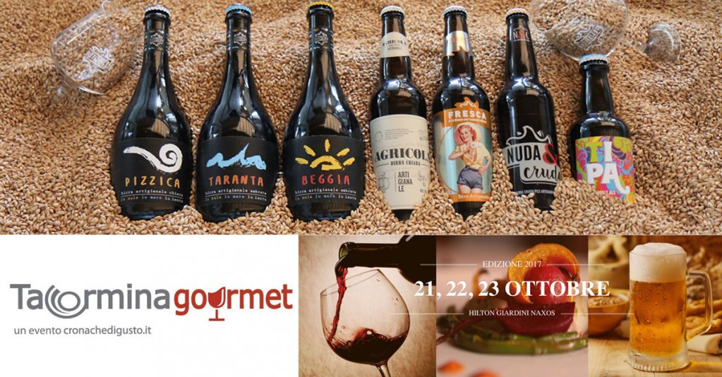 BirraSalento's tweet photo. Dal 21 al 23 ottobre ci troverete al #TaorminaGourmet2017 #birra #salento #birraiperpassione https://t.co/2XdluHEIZP