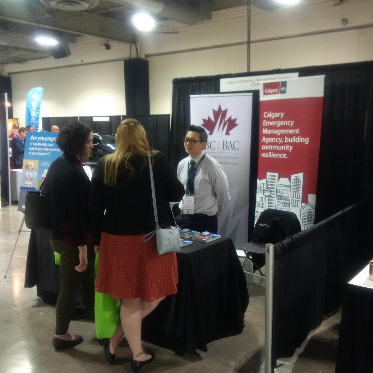 IBC_West's tweet photo. .@InsuranceBureau at #smallbiz @cityofcalgary conference! Come by our booth and let's talk #epprep!  #sbwyyc #sbw2017 #calgary #yyc https://t.co/uZjvrkLoF0