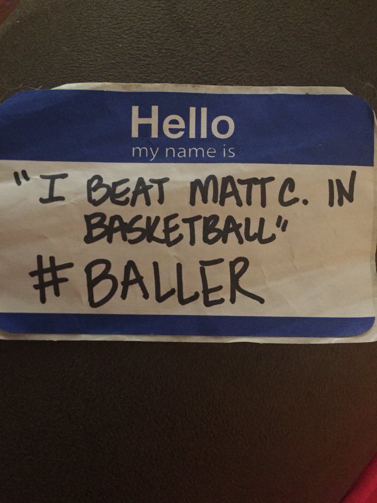 bmdintx's tweet photo. @mattchewning @YouTube Can't wait to show our son the video- pic is of his prized possession from #SCL2016 Thanks for preaching Jesus and being real!! https://t.co/mb2VD5buut