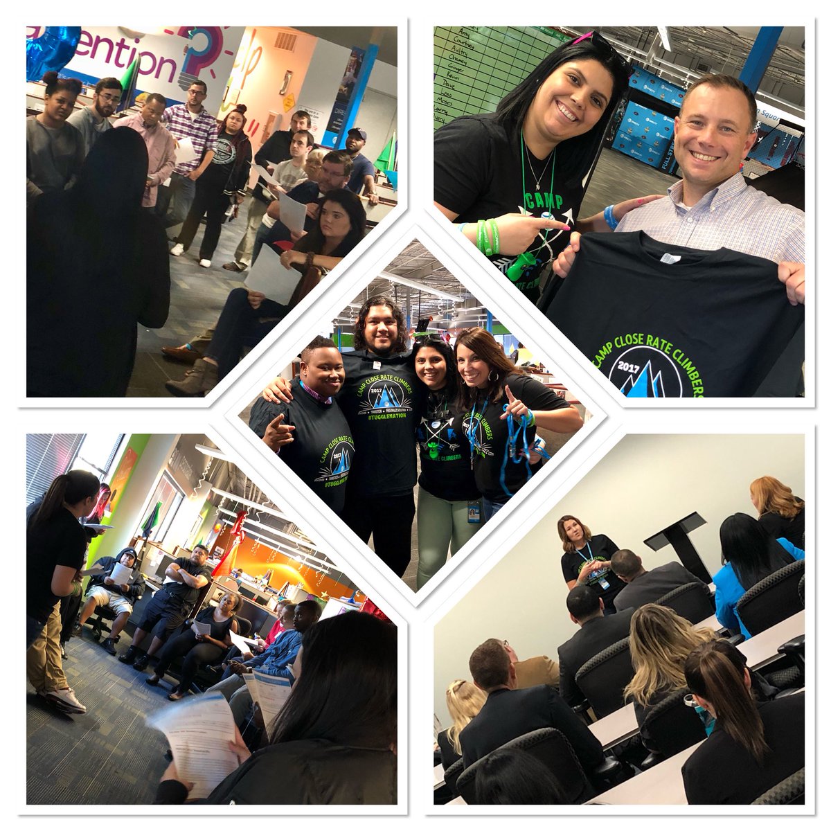 ShannonCGR1's tweet photo. #CloseRateClimbers partnering in Austin to get them to #OnePer #TheStageWillBeReady @carawfields @MandysTeam #TuggleNation #FieldsFam https://t.co/oxh2ymFOt9