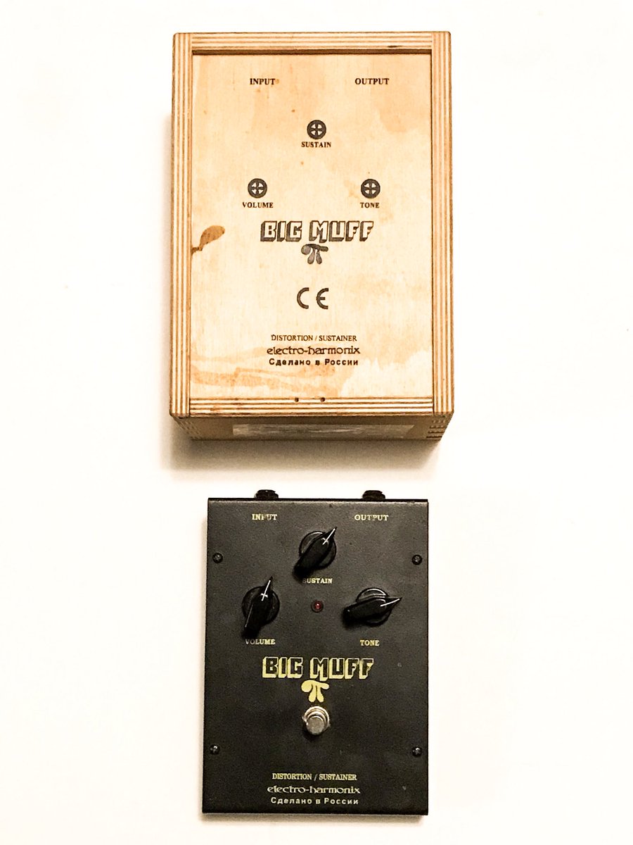 cbbarb's tweet image. Ladies and gentlemen, the @EHX/Sovtek Big Muff Pi. #ElectroHarmonix #BigMuffPi #FuzzYeah #GearTalk #GearNerds #RigsOfDoom #RigsOfPsychedelia