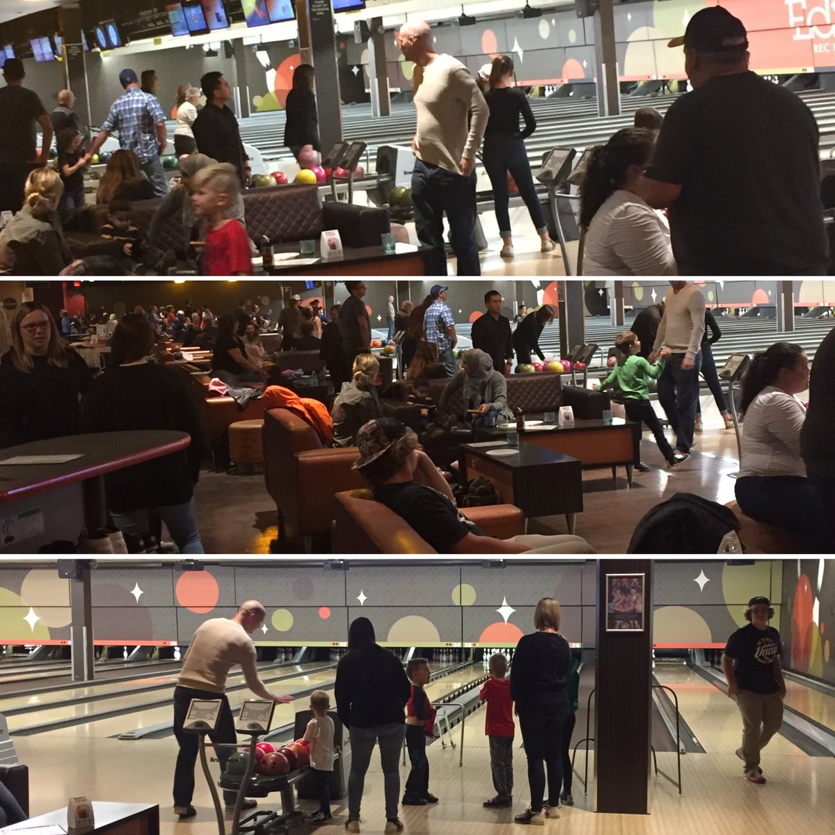 @Lcolangelo_TD @AbbasPanju_TD <a href="/Jenny_td8254/">Jennifer</a> BM and families--bowling fun!!  Awesome time!! Thanks Abbas!! 👍🏼🎉