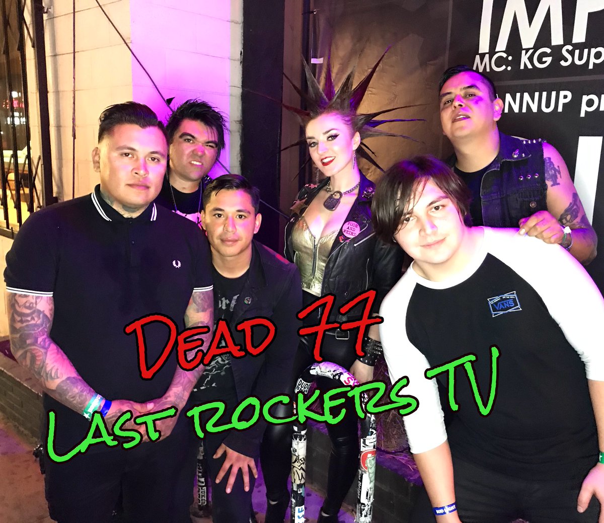 Erin_Micklow's tweet photo. Check out my latest interview & show coverage on #LastRockersTV with #Dead77! 👊🏻 https://t.co/oGEcdiSzs6 #punkrock #punk https://t.co/zrDvY8eX7U