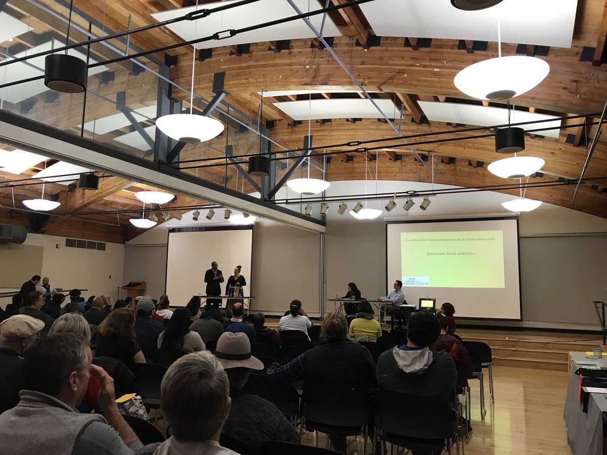 MLorenaGonzalez's tweet photo. #TeamLorena is rooting for @TeresaCMosqueda at the Public Defenders Association Candidate Forum! #Position9 is up next! #SeaElex https://t.co/l29TYtbU1u