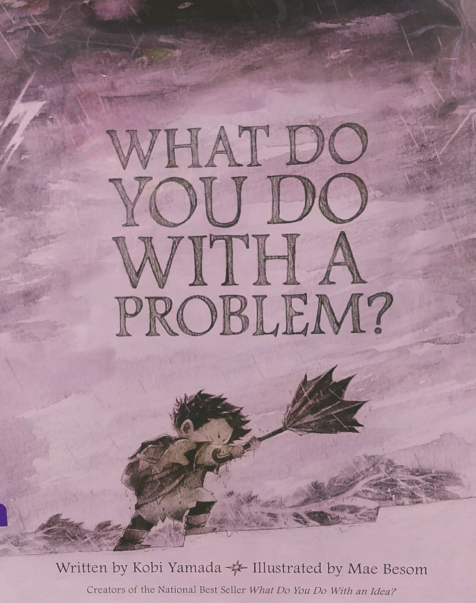 ericareadsbooks's tweet photo. "What do you do with a problem" by Kobi Yamada is such a great book. Everyone should read it. https://t.co/jPHaI0FWiE
