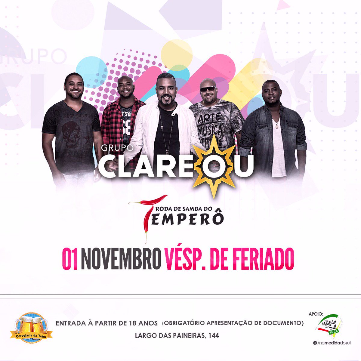 Os4Produtora's tweet photo. Clareou , clareou 💣

DIA 01 TEM GRUPO CLAREOU NA TUKA EIN 💃💃 https://t.co/AgZVYZXsXr
