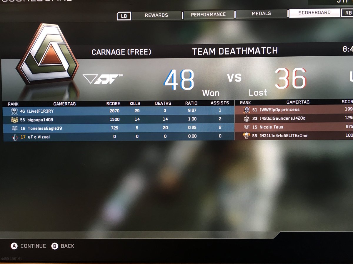 WyntersBunny's tweet photo. Finally got my de-atomizer strike! After months of trying 😫😫 #erox #finallyhappy https://t.co/6L8nvGsK7I