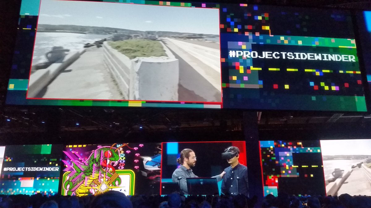 NVIDIAworkstatn's tweet photo. Loving both #projectsidewinder and #sonicscape shown at #AdobeMAX! Real game changers for #VR 360 video! https://t.co/NyfWc9JTnz