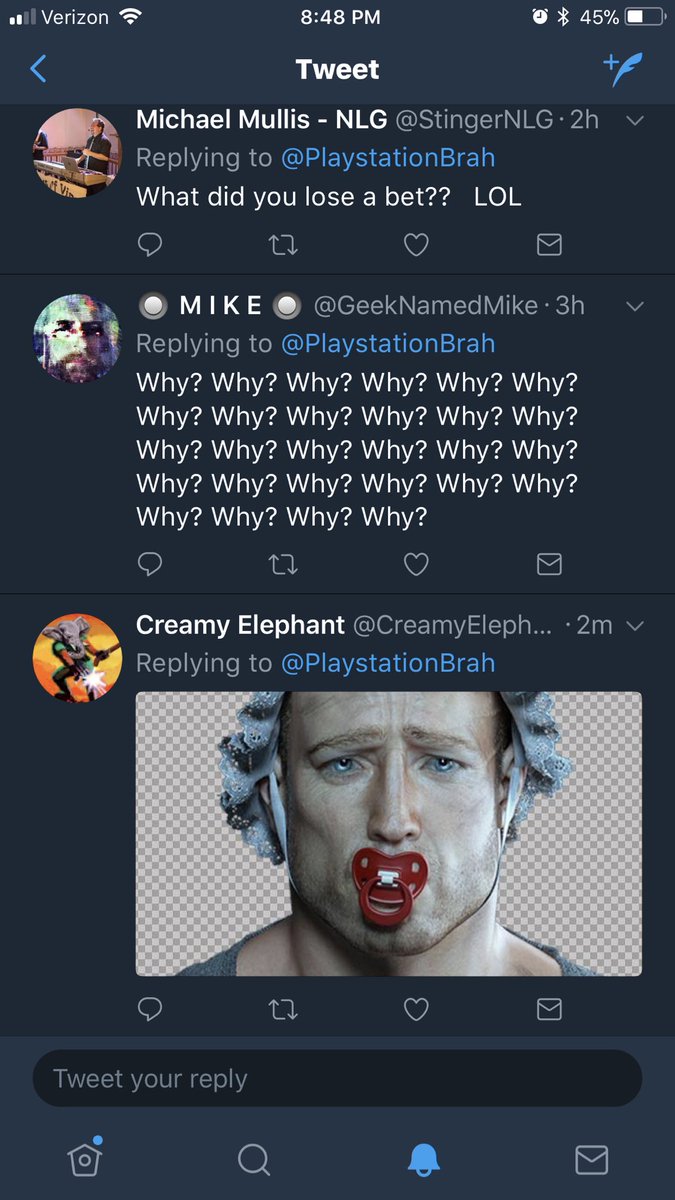 PlaystationBrah's tweet photo. I do a hot take on gaming: One like, two replies.
I shave my beard? 22 comments and counting.. πππ
Love you guys and gals. #itllbeback https://t.co/hn0PTtO14K