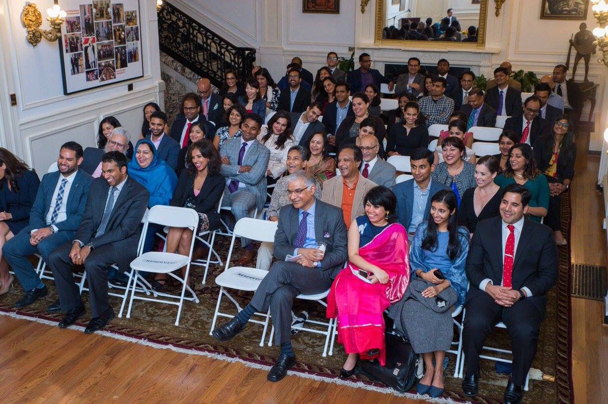 SABADC's tweet photo. #tbt Thanks @RichardRVerma for inspiring words, @ronakdd for insightful questions, &amp; especially @IndianEmbassyUS for hosting us last week! https://t.co/4X2b1Xnm8H