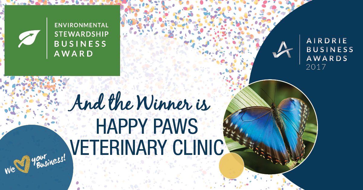 Congratulations <a href="/Happypawsvets/">Happy Paws Vets</a>!!