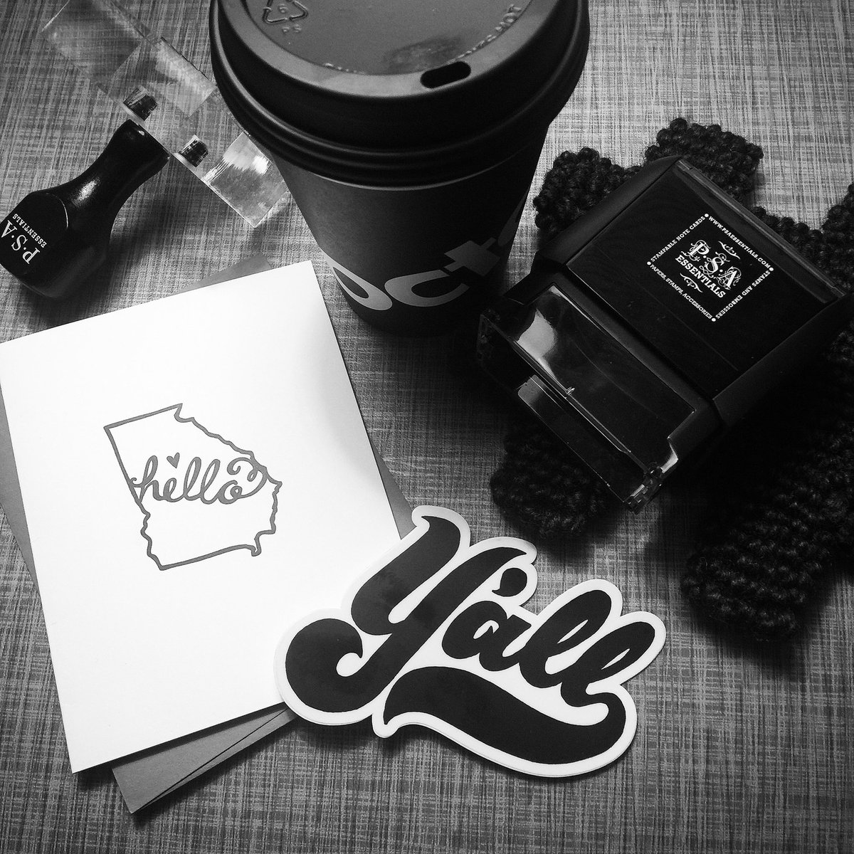 PSAEssentials's tweet photo. Hey yaโll! Check out our personalized stamps and embossers! Makes a perfect holiday gift!! #monogram #envelopestyle #psaessentials โ๏ธ๐ https://t.co/g0CXXBLZgT