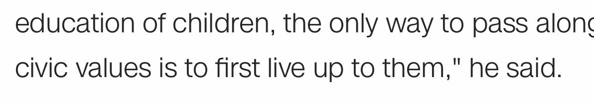 Quoting 43rd US President GW Bush: