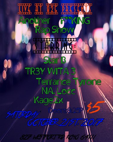 StarB816's tweet photo. THIS SATURDAY @liveat825 https://t.co/PQ0QPGCQNh