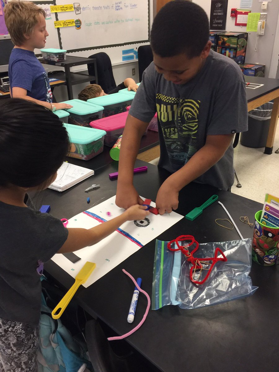 amcknight_01's tweet photo. I loved seeing my students so engaged in playing each other's self-created magnetic games.
#scienceisawesome @LakeMagdaleneES https://t.co/326uEeKyPw