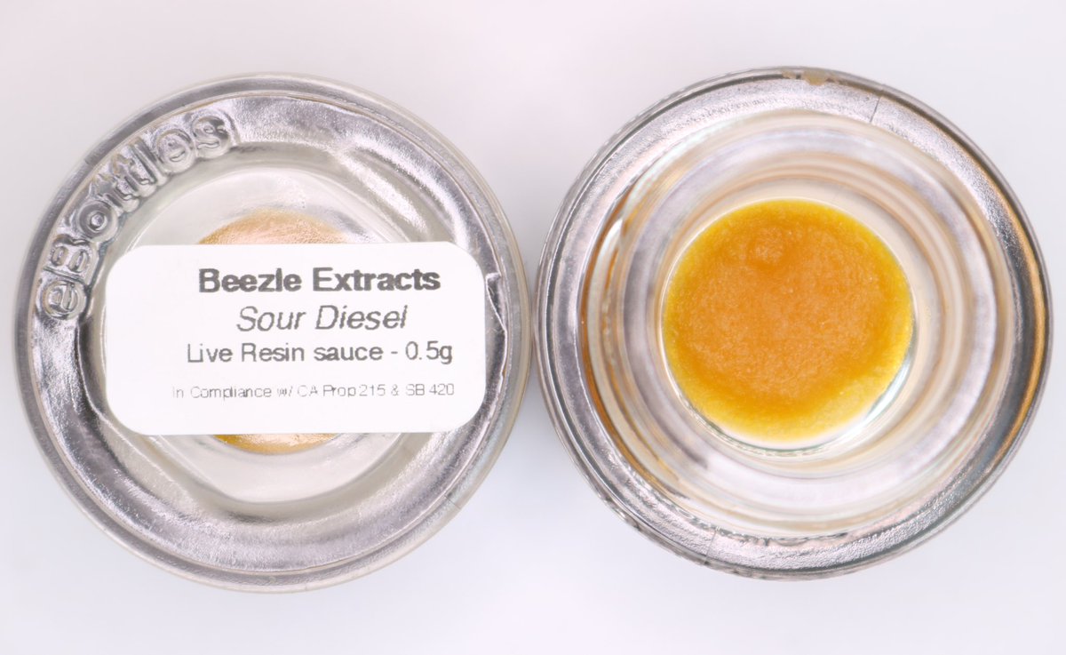 Sour Diesel sauce from #Beezle is smelling wonderful! 🍯🐝