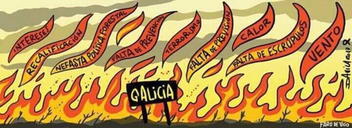 tiruleque's tweet photo. Hoxe non berramos "Lumeeeeeee !!". BASTA XA de terrorismo incendiario na nosa terra !! https://t.co/Ux3uZBt7G8