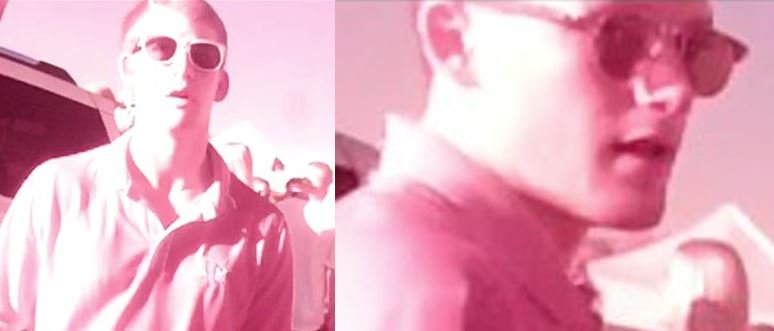 TAMUPolice's tweet photo. UPD seeking public assistance to identify suspect who assaulted a police officer &amp; resisted arrest on 10/7/17 near Reed Arena.  979-845-2345 https://t.co/PCoRkJb8Fh