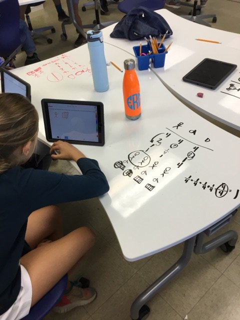Julie_Draper103's tweet photo. 4th graders had some tough problems to solve today - and they were using great strategies to find solutions - pictures, charts, &amp; teamwork! https://t.co/v36xdoPCNq