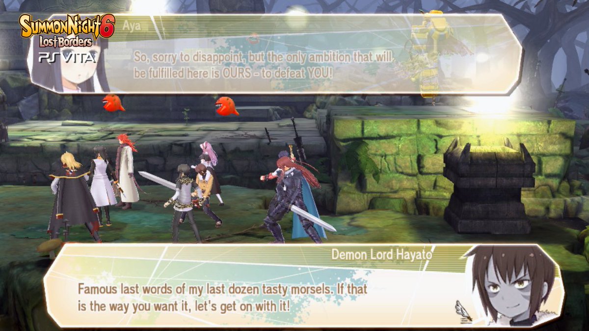 gaijinworks's tweet photo. The PSVita version of Summon Night 6 is an impressive master class in shrinking the PS4 version experience into a handheld. #SN6PS https://t.co/f5MFHkkmL2