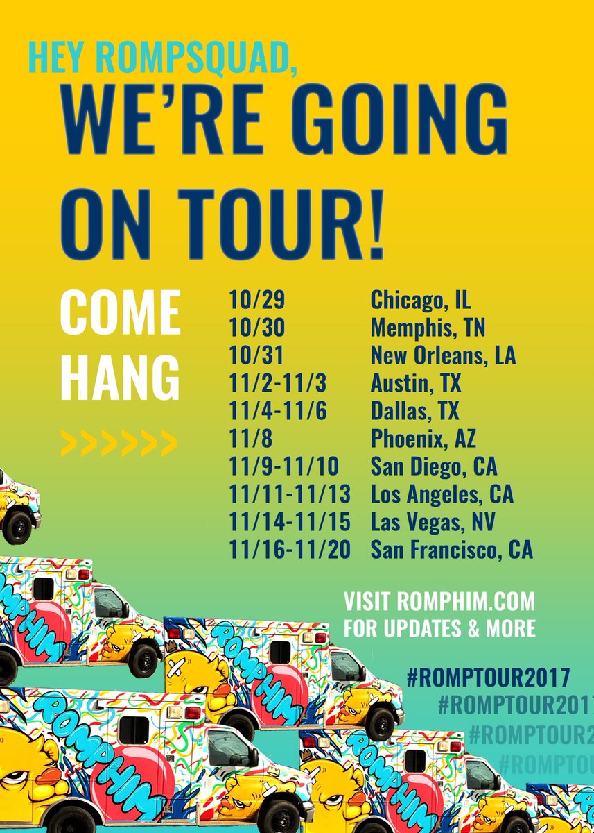originalromphim's tweet photo. @NativeCase72 Never too late - itβs always #romphimszn! If youβre in a city weβre visiting on #romptour2017 you can try one on! https://t.co/xrXvairXm1